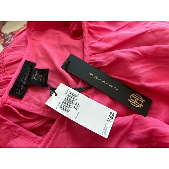 HOUSE OF HARLOW NEW WITH TAGS PINK BARBIE 1960S style Dress MSRP $128 - Picture 6 of 8